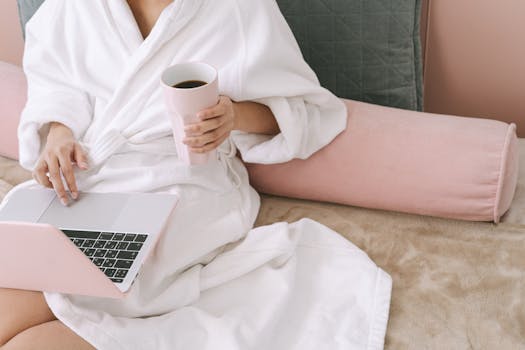Tech-free bedtime relaxation