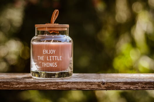 motivational quote on a serene background