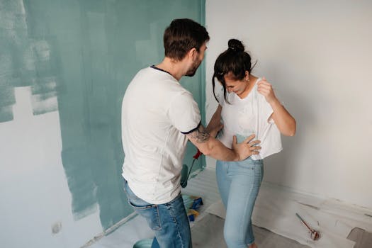 couple enjoying an activity